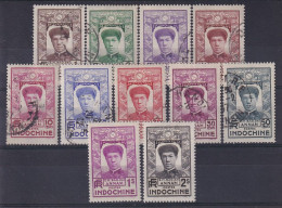 Indochine        171/179 Oblitérés - 180/181 * - Used Stamps