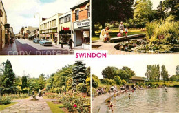 72886756 Swindon Strassenpartie Park Schwimmbad Swindon - Andere & Zonder Classificatie