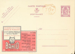 BELGIUM PPS  SBEP 8 PUBLIBEL 459M1 P010 BANCO FN UNUSED ONE CORNER FOLDED - Publibels