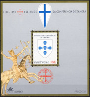 HB Portugal  Block  Año 1993 Nuevo   Conferencia Zamora - Neufs