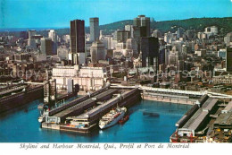 72885985 Montreal Quebec Skyline And Harbour Aerial View Montreal - Ohne Zuordnung