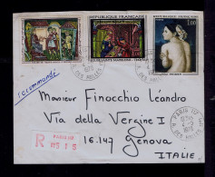 Sp10548 FRANCE Paintings église Sainte MADELEINE Churches Jobs Métiers 1970 Mailed Paris »Genova - Other & Unclassified