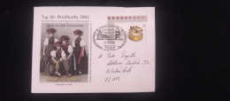 C) 2002. GERMANY. ON CIRCULATED ENVELOPE. INTERNAL, TYPICAL COSTUMES. XF - Other & Unclassified