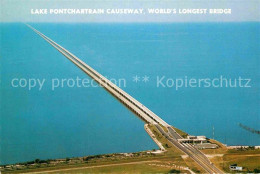 72885257 New_Orleans_Louisiana Lake Pontchartrain Causeway Fliegeraufnahme - Sonstige & Ohne Zuordnung