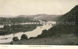 72884789 Towanda Pennsylvania Railroad Bridge Towanda Pennsylvania - Other & Unclassified