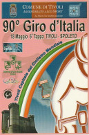 SPORT CICLISMO 90° GIRO D'ITALIA 6 TAPPA TIVOLI SPOLETO CON ANNULLO - Cycling