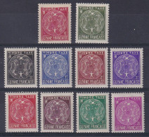 Guyane       Taxes  22/31 ** - Unused Stamps