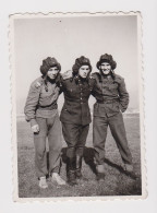 Bulgaria Bulgarian 1960s Military Soldiers, Tank Crew, Portrait, Vintage Orig Photo 6.2x8.7cm. (50737) - Guerra, Militari