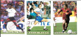 BL09 - CARTOLINE PANINI 1995 - DAVID PLATT - THOMAS HASSLER - JULIO CESAR DELY VALDES - Trading Cards