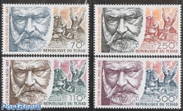 Chad 1985 Victor Hugo 4v, Mint NH, Art - Authors - Other & Unclassified