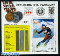 Paraguay 1976 Olympic Winter Winners S/s, Mint NH, Sport - Olympic Winter Games - Skiing - Skisport