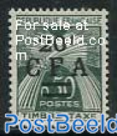 Reunion 1962 Postage Due 1v, Mint NH - Other & Unclassified