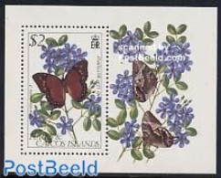 Turks And Caicos Islands 1982 Butterflies S/s, Mint NH, Nature - Butterflies - Sonstige & Ohne Zuordnung