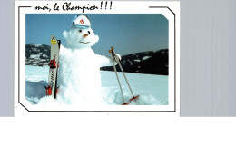 Bonhomme De Neige, Le Champion - Winter Sports