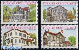 Türkiye 2004 Houses Of Ataturk 4v, Mint NH, Art - Architecture - Sonstige & Ohne Zuordnung