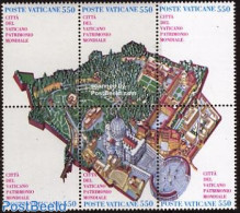 Vatican 1986 Vatican Cultural City 6v [++], Mint NH, Religion - Transport - Churches, Temples, Mosques, Synagogues - R.. - Neufs