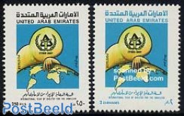 United Arab Emirates 1987 Habitation Year 2v, Mint NH - Otros & Sin Clasificación