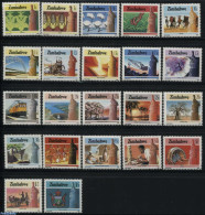 Zimbabwe 1985 Definitives 22v, Mint NH - Zimbabwe (1980-...)