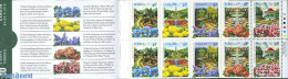 Canada 1991 Botanic Gardens 2x5v In Booklet, Mint NH, Nature - Flowers & Plants - Gardens - Stamp Booklets - Ungebraucht