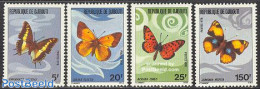 Djibouti 1978 Butterflies 4v, Mint NH, Nature - Butterflies - Dschibuti (1977-...)