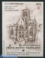 France 1979 Red Cross Booklet, Mint NH, Health - Red Cross - Stamp Booklets - Unused Stamps