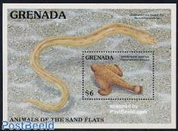 Grenada 1991 Marine Life S/s, Mint NH, Nature - Fish - Vissen