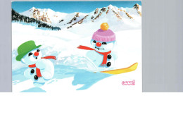 Bonhomme De Neige, Collection BOULI - Sports D'hiver