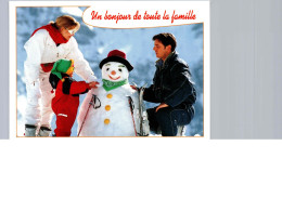 Bonhomme De Neige En Famille - Winter Sports