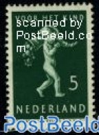 Netherlands 1939 5+3c Dark Green, Stamp Out Of Set, Mint NH - Neufs