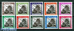 Upper Volta 1963 Yearset 1963, On Service, 10, Mint NH, Various - Yearsets (by Country) - Unclassified