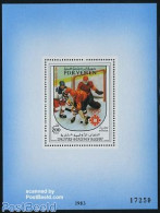 Yemen, South 1983 Olympic Winter Games S/s, Mint NH, Sport - Ice Hockey - Olympic Winter Games - Hockey (Ice)