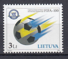 LITHUANIA 2004 Soccer World Championship MNH(**) Mi 847 #Lt1000 - Lithuania