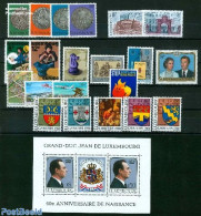 Luxemburg 1981 Yearset 1981, Complete, 21v +, Mint NH, Various - Yearsets (by Country) - Nuovi