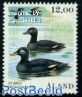 Aland 1987 12.00, Stamp Out Of Set, Mint NH, Nature - Birds - Ducks - Ålandinseln