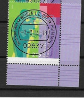 Bund / Nr. 3065  Gestempelt  EST-Weiden  / Eckrandstück - Used Stamps