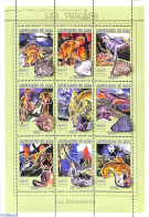Mali 1999 Geology & Prehistory 9v M/s, Mint NH, History - Nature - Geology - Prehistoric Animals - Préhistoriques