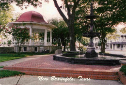 72868496 New_Braunfels Historic Fountain And Bandstand - Otros & Sin Clasificación