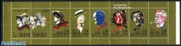 France 1990 Famous Entertainers 6v In Booklet, Mint NH, Performance Art - Music - Stamp Booklets - Neufs