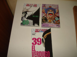 C56 (4) / Lot 3 Mangas NEUF -  Bleach N° 39 Et N° 40  + One Piece N° 56 - Mangas Version Francesa