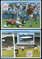 Turks And Caicos Islands 1994 World Cup Football 2 S/s, Mint NH, Sport - Football - Autres & Non Classés