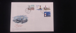 C) 1989. SWEDEN. FDC. HEADLIGHTS. MULTIPLE STAMPS. XF - Otros & Sin Clasificación