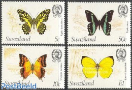 Eswatini/Swaziland 1982 Butterflies 4v, Mint NH, Nature - Butterflies - Swaziland (1968-...)
