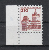 BRD / Bund **   998 Burgen Und Schlösser Eckrand - Unused Stamps