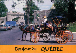 72865304 Quebec Tour De Caleche Pferdedroschke Quebec - Ohne Zuordnung