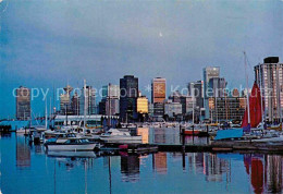 72865290 Vancouver British Columbia Evening Skyline Of Downtown Vancouver As Vie - Ohne Zuordnung