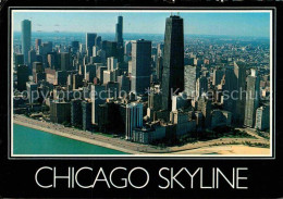 72865273 Chicago_Illinois Skyline And Lake Michigan Aerial View - Altri & Non Classificati