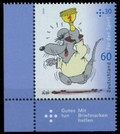 Bund / Nr. 3075  Sport Postfrisch  / Eckrandstück - Nuovi