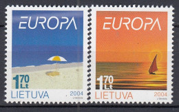 LITHUANIA 2004 Europa Holiday MNH(**) Mi 842-843 #Lt1004 - Lithuania