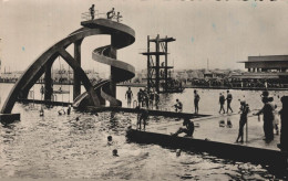 MAROC CASABLANCA PISCINE MUNICIPALE TOBOGGAN ET PLONGEOIR - Casablanca