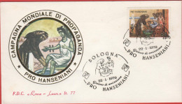 ITALIA - ITALIE - ITALY - 1979 - Pro Hanseniani - FDC Roma Luxor - FDC